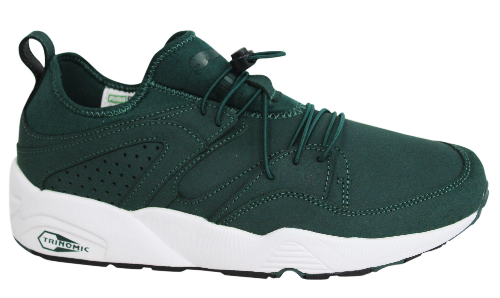 puma trinomic disc homme verte